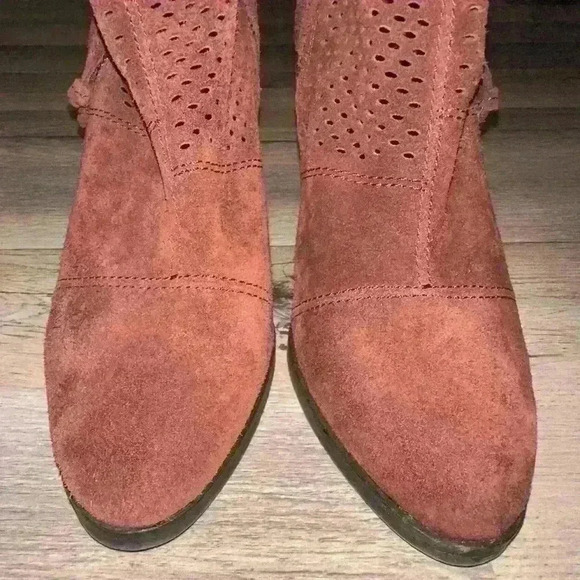 Lucky Brand Ramses Bootie burgendy - Picture 5 of 11